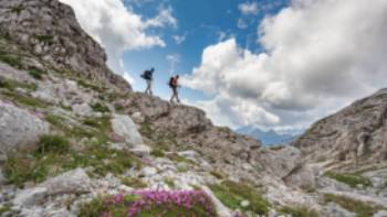 Hike the rugged terrain of Slovenia's Julian Alps