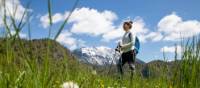 Enjoying a Slovenian hiking trail