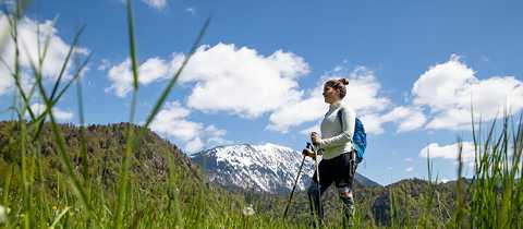 Enjoying a Slovenian hiking trail