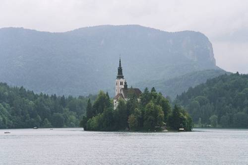 Bled Island, located on Lake Bled in northern Slovenia&#160;-&#160;<i>Photo:&#160;Natalie Tambolash</i>