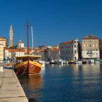 Visit Piran's harbour when cycling the Parenzana | Matevž Lenarcic