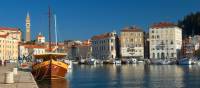 Visit Piran's harbour when cycling the Parenzana | Matevž Lenarcic