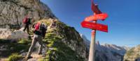 Hiker ascending Mt Triglav, Slovenia's tallest mountain | Ana Pogacar