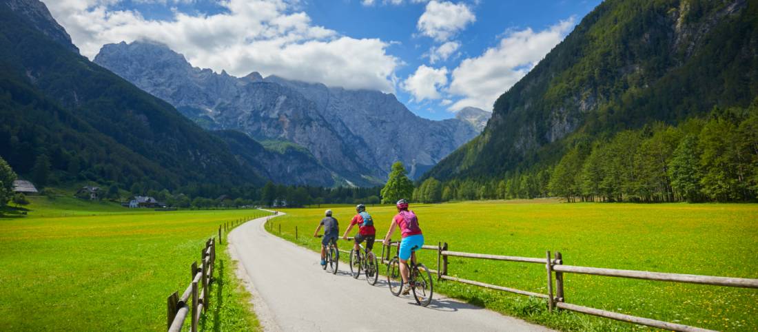 Slovenia's alpine valleys are best explored on bike | <i>Tomo Jesenicnik</i>