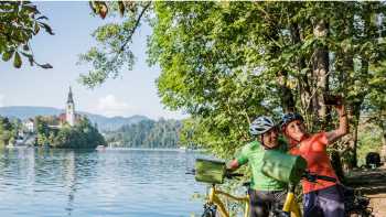 Selfie on Lake Bled