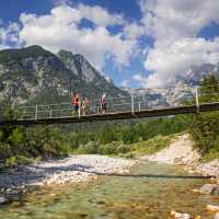 Crossing the Soca River