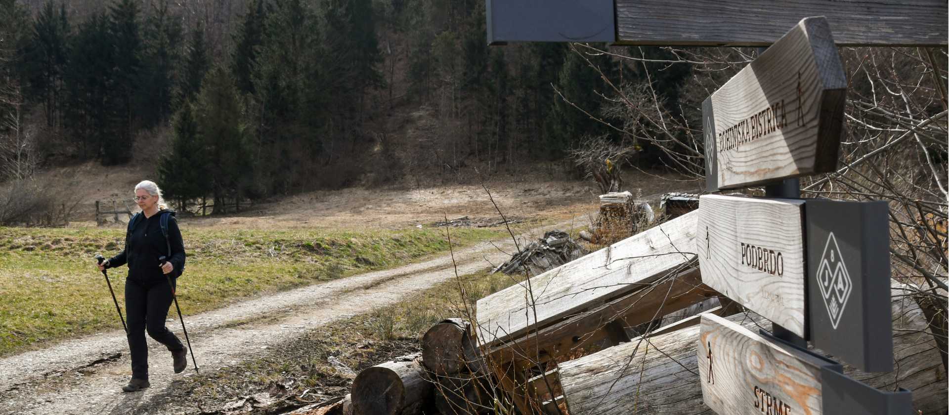 Following the Juliana Trail through the peaceful countryside and villages of the Bohinj region.