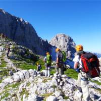 Ascending Mt Triglav