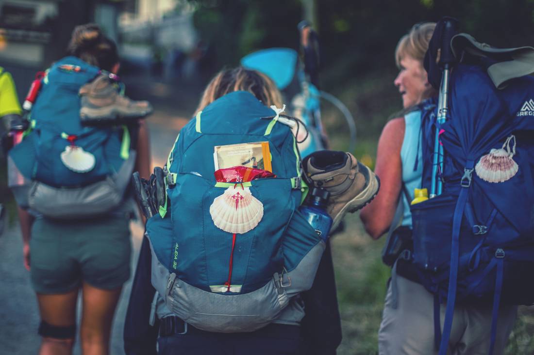 Hikers on the Camino in Spain |  <i>@timcharody</i>