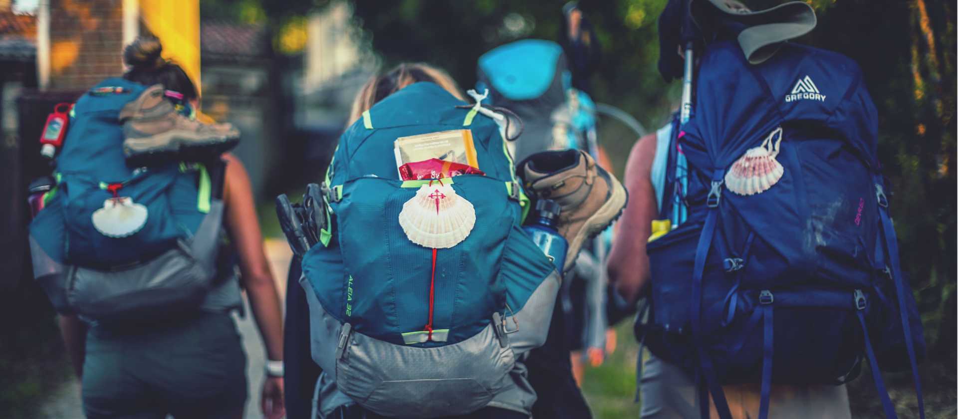 Pilgrims walking on the Camino in Spain | @timcharody