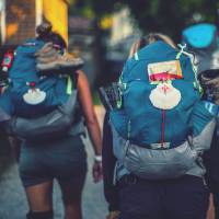 Pilgrims walking on the Camino in Spain | @timcharody