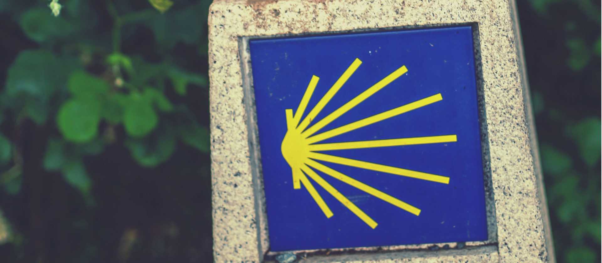 Decorative signage along the Camino | @timcharody