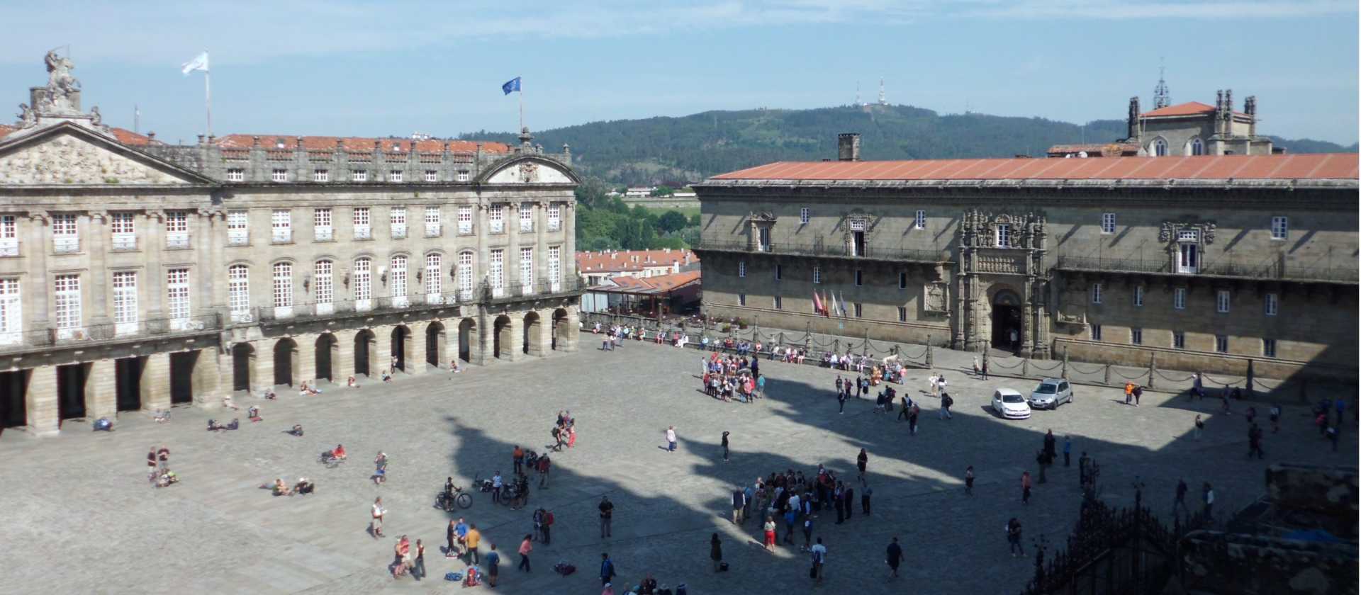 Santiago cathedral and parador | Dana Garofani