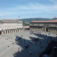 Santiago cathedral and parador | Dana Garofani