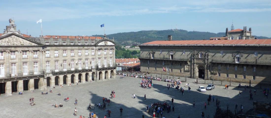 Santiago cathedral and parador |  <i>Dana Garofani</i>