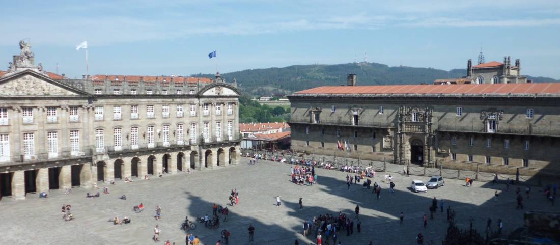 Santiago cathedral and parador |  <i>Dana Garofani</i>