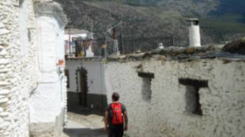Walk through whitewashed villages in the Alpujarras