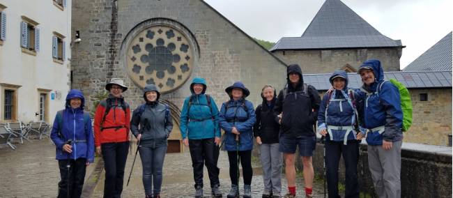 Ready for the first walking day, Roncesvalles |  <i>Dana Garofani</i>