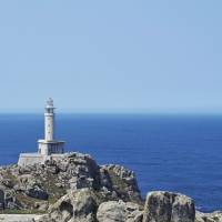 A lighthouse on the Lighthouse Way in Spain