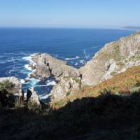 Rugged coastal views on the Camino dos Faros