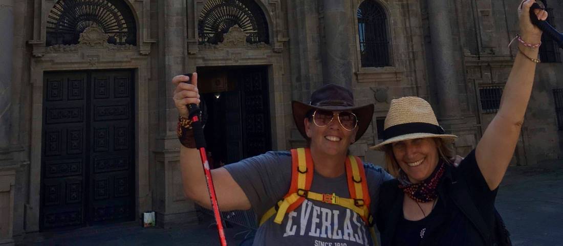 Pilgrims walking the Camino in Spain |  <i>Sue Finn</i>