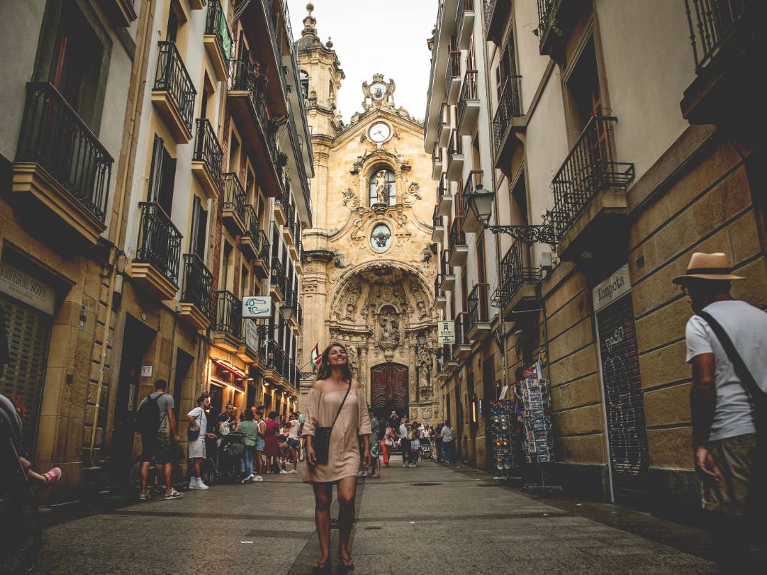 The historic church in San Sebastian |  Tim Charody
