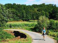 Idyllic walking along the Camino Sanabres in Spain