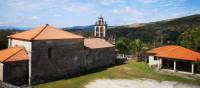 Medieval church in Spain along the Camino Sanabres