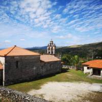 Medieval church in Spain along the Camino Sanabres