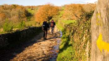 Walking along the Camino