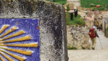 Camino Trail, Santiago de Compostela, Spain,Edwina Parsons Hiking the Camino in Spain