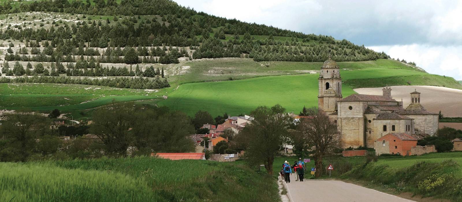 Leaving the vibrant Santiago de Compostela along the Camino Trail | Edwina Parsons
