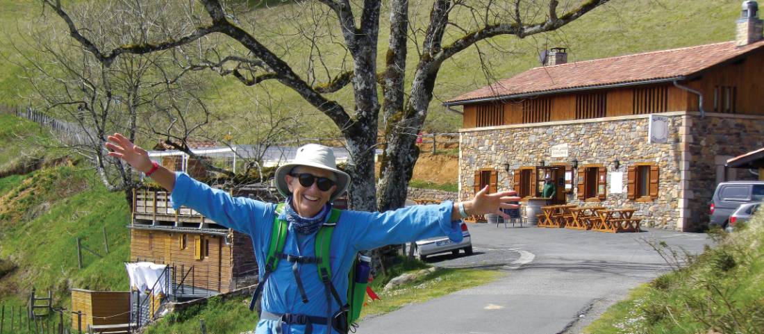 Walking the gorgeous Camino Trail en route to Roncesvalles |  <i>Edwina Parsons</i>