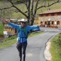 Walking the gorgeous Camino Trail en route to Roncesvalles | Edwina Parsons
