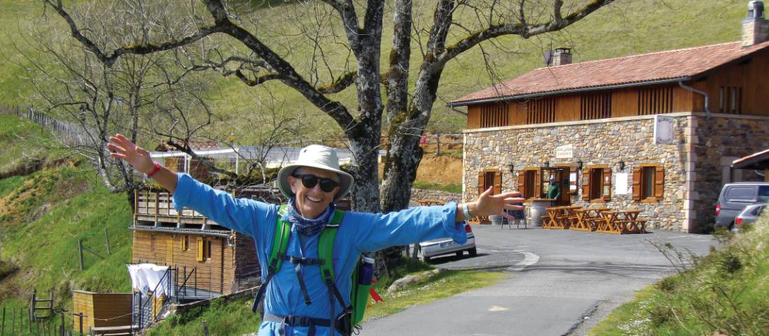 Walking the gorgeous Camino Trail en route to Roncesvalles |  <i>Edwina Parsons</i>