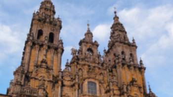 Cathedral in Santiago,Erin Williams The famous cathedral in Santiago