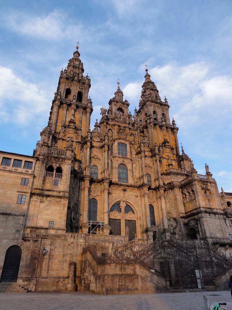 The famous cathedral in Santiago |  <i>Erin Williams</i>