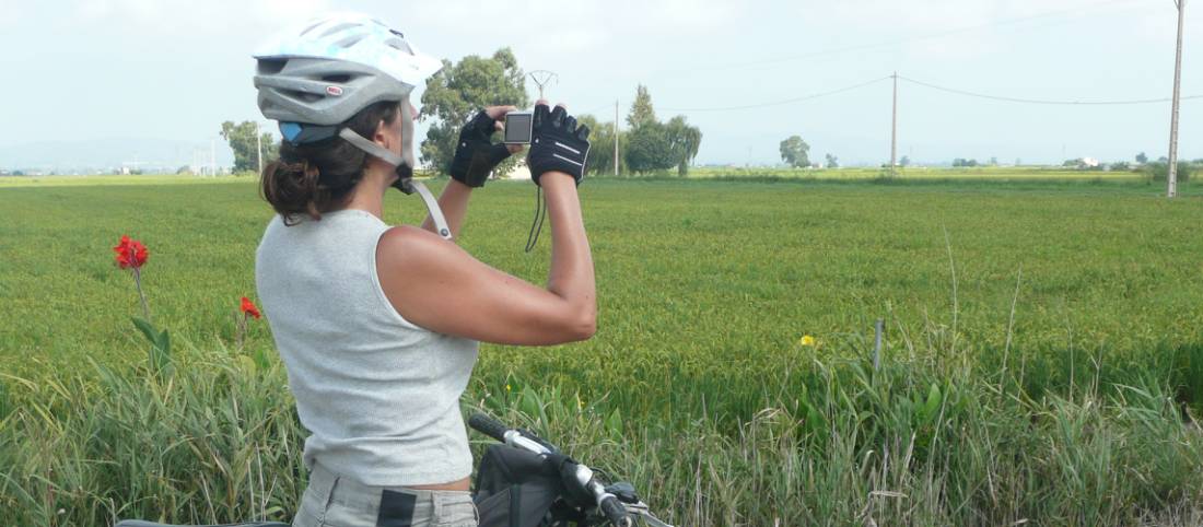 Cyclist exploring the Rioja wine region in Spain. |  <i>I HQ</i>