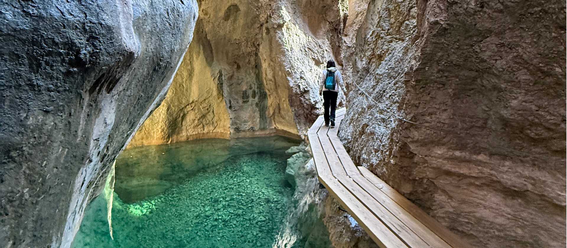 Hiking through the Parrizal Gorge, a dramatic limestone gorge | Kate Baker