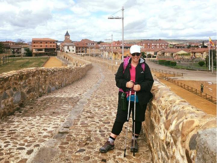 Striking a pose along the Camino de Santiago |  <i>Rachel Goodman</i>