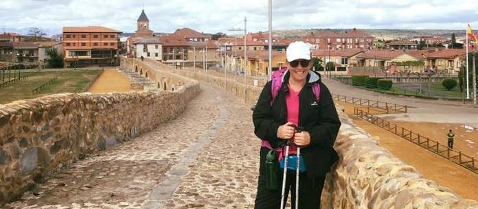 Striking a pose along the Camino de Santiago |  <i>Rachel Goodman</i>