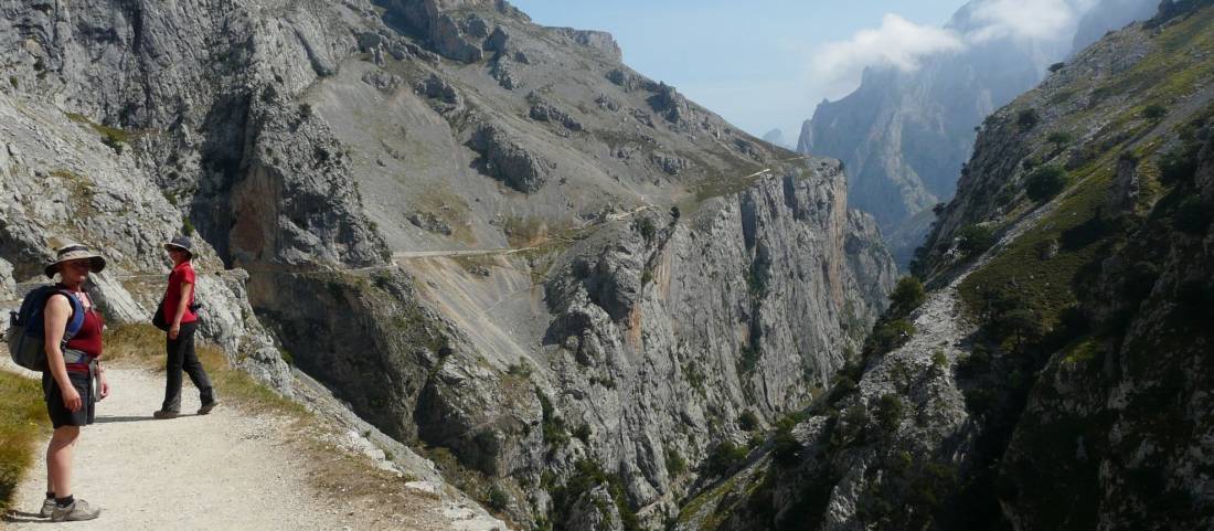 Long winding road through the Cares Gorge, Picos de Europa |  <i>Sylvia van der Peet</i>