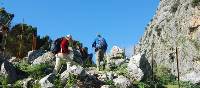 Heading for the coll in the Sierra de Grazalema