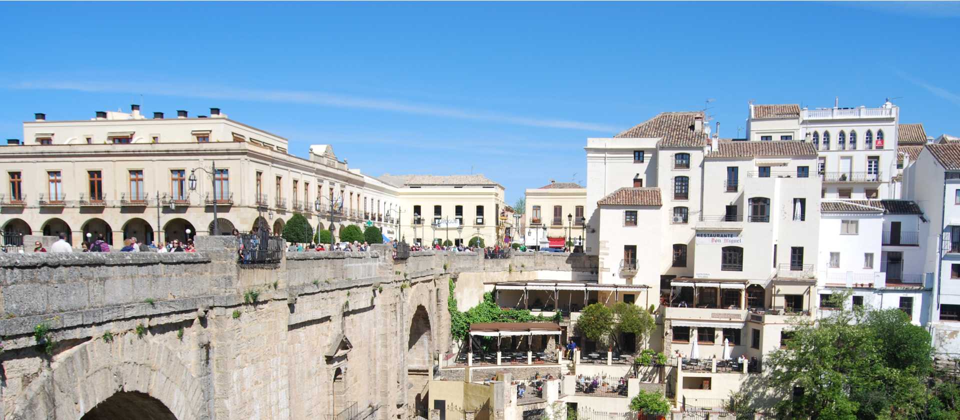 The impressive Puente Nuevo bridge in Ronda