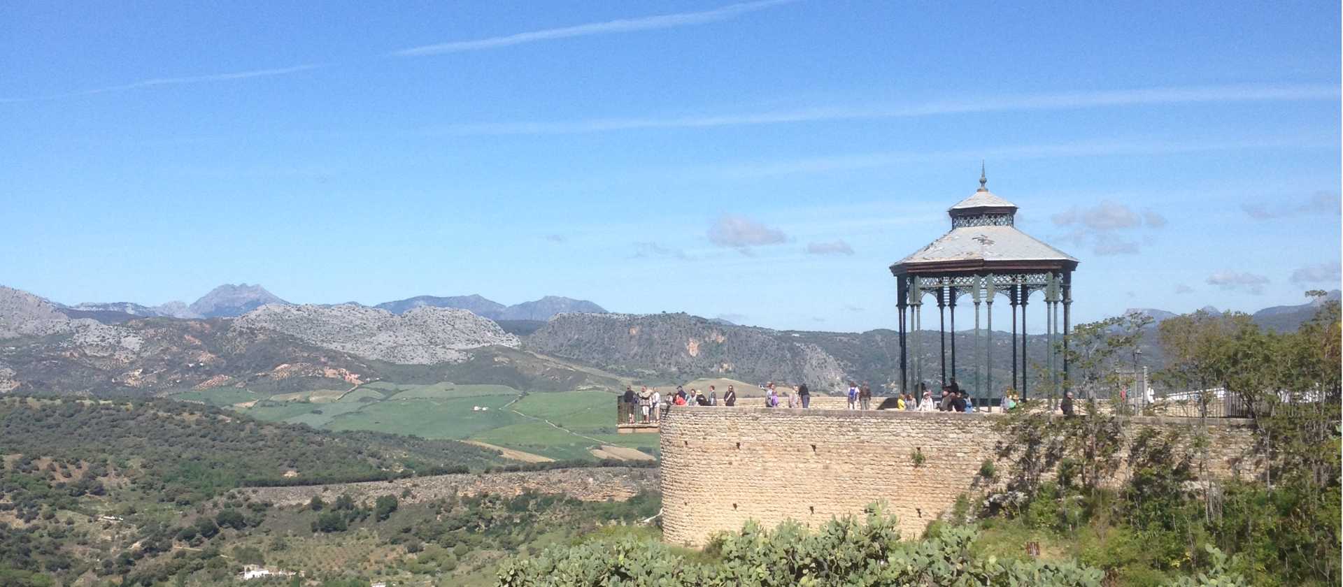 Viewpoint over the village of Ronda