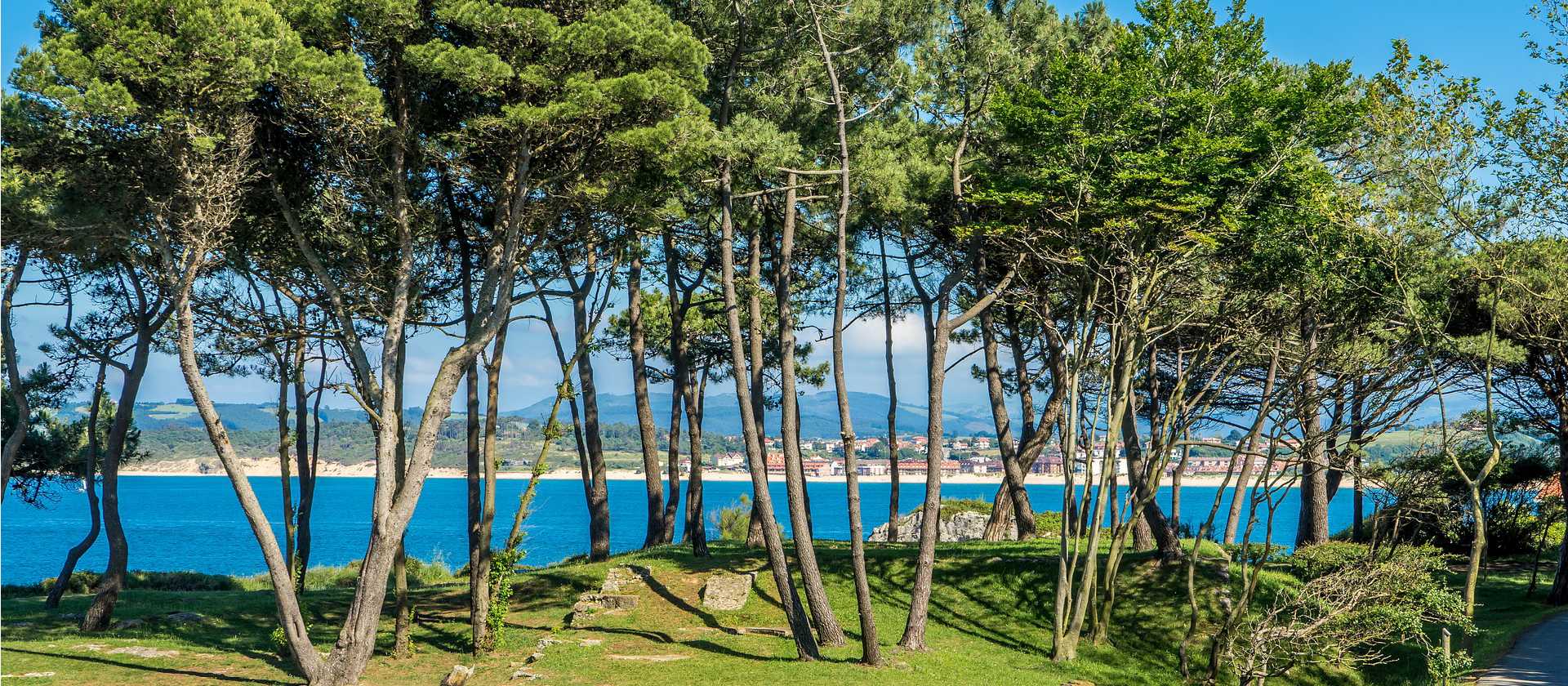 The beaches of Santander are a great place to relax at the end of your camino trip