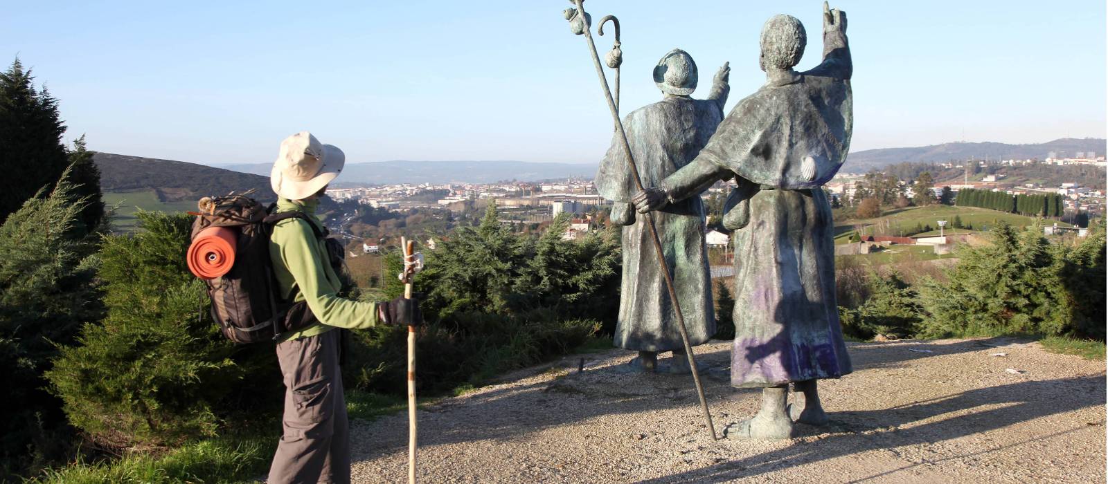 Enjoying the views on the Camino