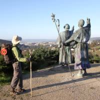 Enjoying the views on the Camino