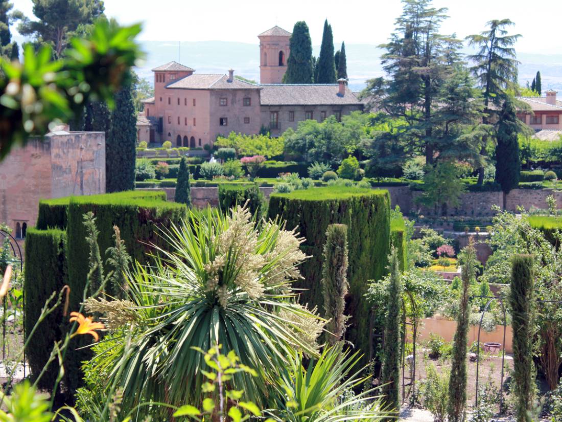 Beautiful gardens of the Alhambra in Granada, Spain |  <i>Rachel Imber</i>