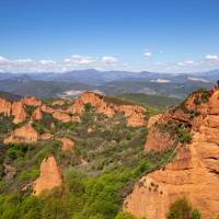 The Las Médulas as seen on the Camino de Invierno (Winter Way). | Adolfo Enríquez